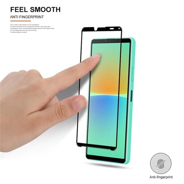 Mocolo Sony Xperia 10 III Härdat Glas Skärmskydd - Svart