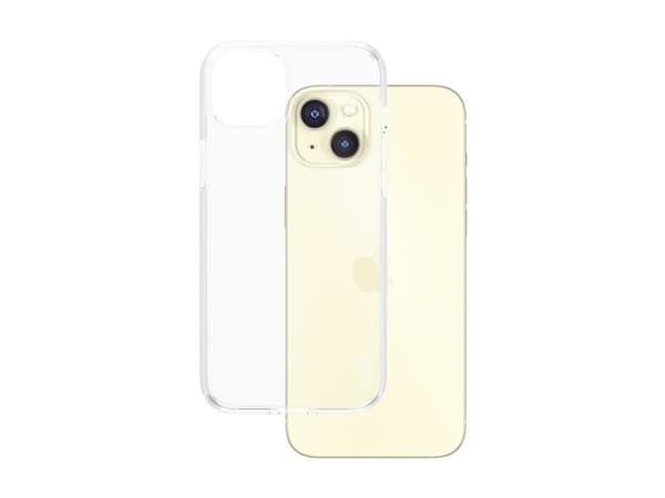 PanzerGlass CARE by ® Flagship Case Transparent Urban Combat w. Clear Frame iPhone 15 Plus, Cover, Apple, Apple - iPhone 15 Plus, Transparent