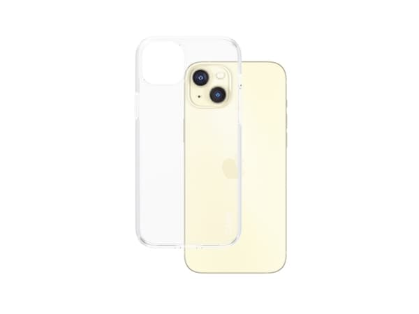 PanzerGlass CARE by ® Flagship Case Transparent Urban Combat w. Clear Frame iPhone 15 Plus, Cover, Apple, Apple - iPhone 15 Plus, Transparent