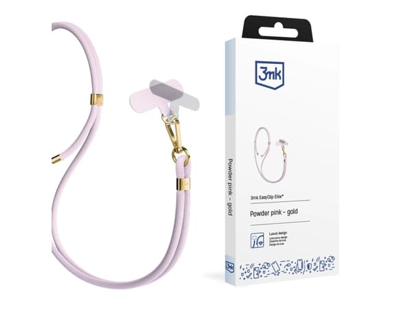 Smycz do telefonu - 3mk EasyClip Elite - Rosa (gull)