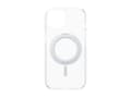 Miniatyrbilde 1 av 5: CARE by PanzerGlass - Baksidedeksel for mobiltelefon - med stativ - MagSafe-samsvar - termoplast-polyuretan (TPU), polykarbonat (PC) - gjennomsiktig,