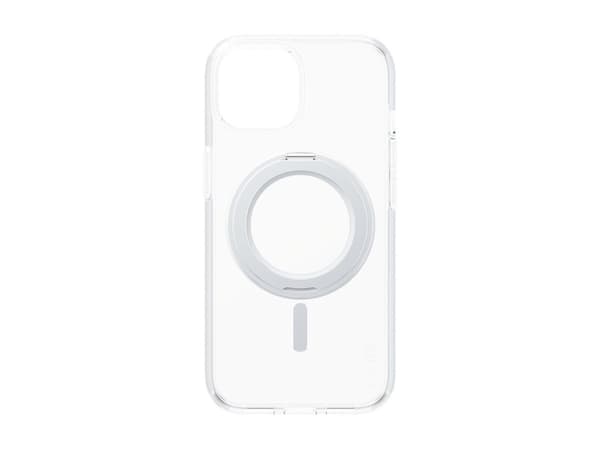 CARE by PanzerGlass - Baksidedeksel for mobiltelefon - med stativ - MagSafe-samsvar - termoplast-polyuretan (TPU), polykarbonat (PC) - gjennomsiktig,