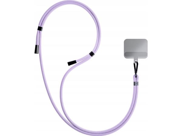Smycz do phone - 3mk EasyClip - fiolet