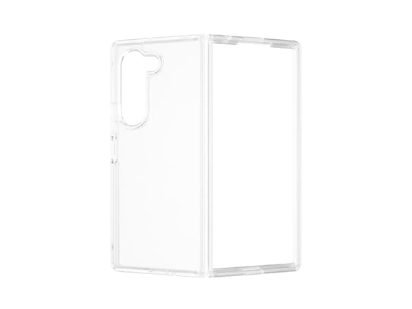 PanzerGlass HardCase - Takakuori matkapuhelimelle - termoplastinen polyuretaani (TPU), polykarbonaatti - läpinäkyvä - Samsung Galaxy Z Fold6:lle