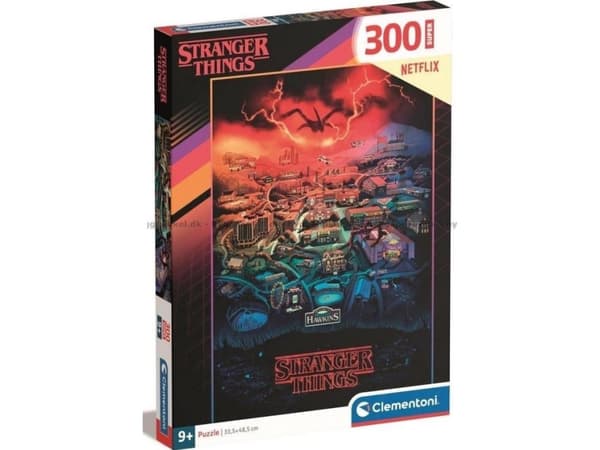 Clementoni Pussel 300 bitar Stranger Things
