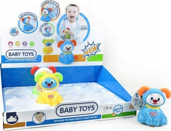 Bigtoys Dog with drive BZ1027 p12 mix pris for 1 stk