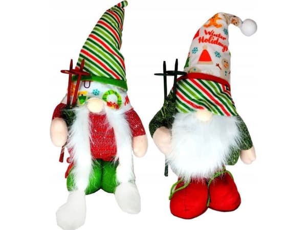 JU-PITER PROMO juledverg 37-47cm (uttrekkbare ben) blandingspris for 1 stk.