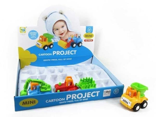 Bigtoys småbarnsbil BA3802 Bigtoys p12 mix pris per styck
