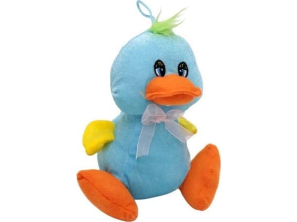 Deef Maskot färgglad anka 18cm 02224 DEEF mix pris per 1 st