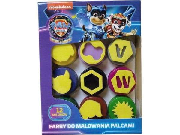 Fingermaling 12 farger 15ml PAW Patrol PAW PATROL