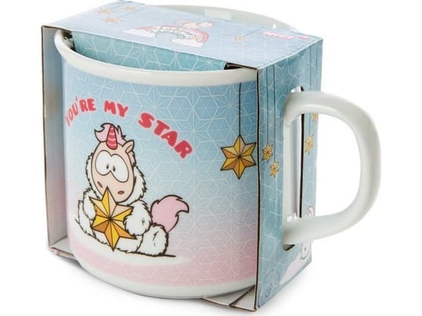 NICI 48178 Yksisarvinen muki Theodor 400ml lahjapakkaus