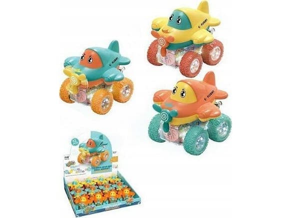 Bigtoys Fly med lys BA7791 blandingspris for 1 stk