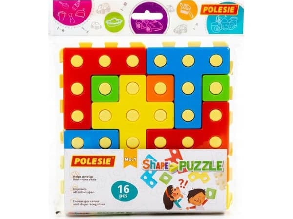 Polesie 93936 Opetuspalapeli No1 16 palaa pussissa