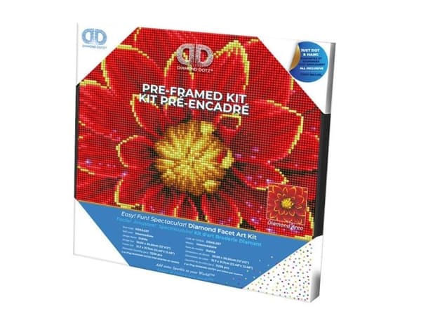 Diamantbroderi Diamond Dotz Dalia 33x33cm DDK5037