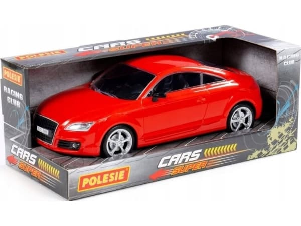 Polesie 87966 "Legenda-V4", treghetspersonbil (rød) (i boks)