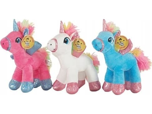 Deef Mascot Colorful Unicorn 03621 blandingspris for 1 stk