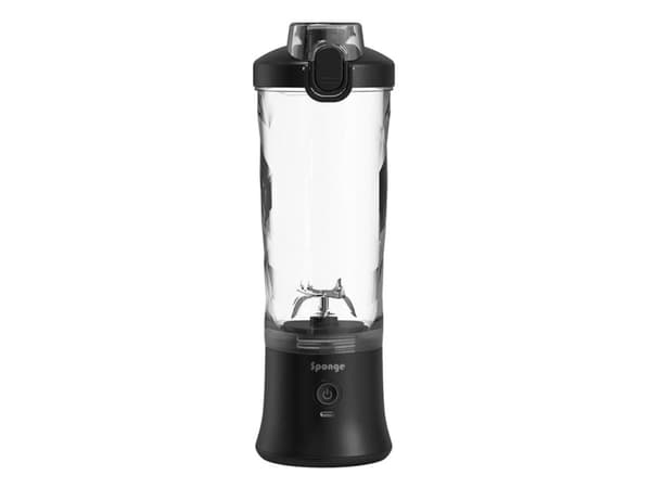 SPONGE 600ml Shaker USB-C charging Black