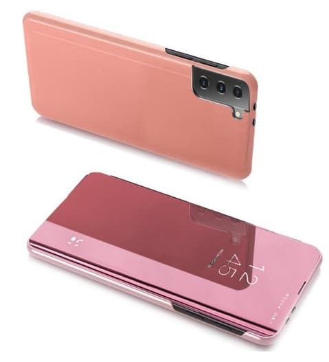 Samsung Galaxy S22+ (S22 plus) Fodral View Cover Rosa
