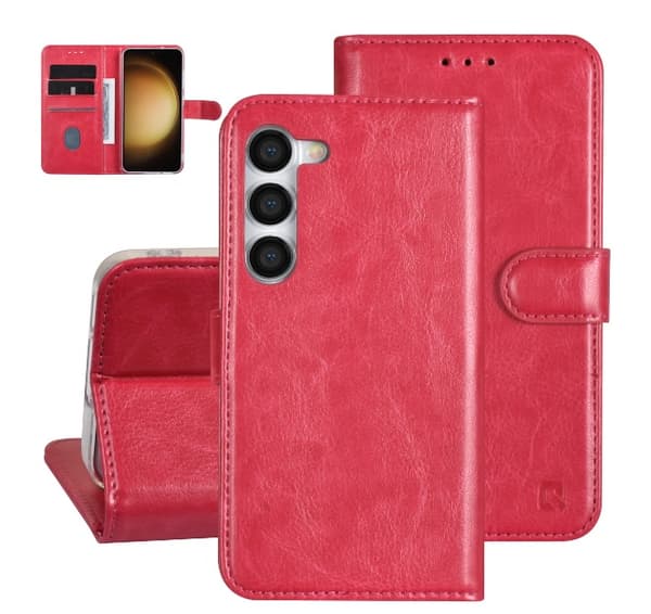 UNIQ Fodral Samsung Galaxy S23 ULTRA Mörkrosa