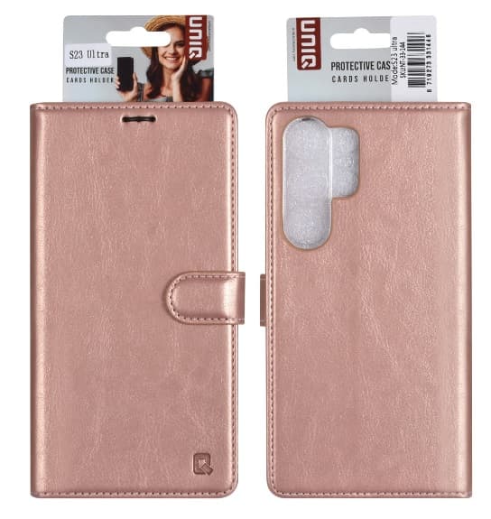 UNIQ Fodral Samsung Galaxy S23 ULTRA Roséfärgat