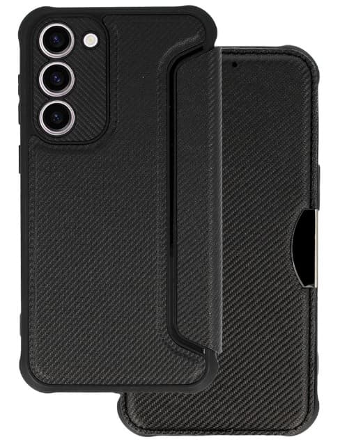 Samsung Galaxy S23 Fodral Razor Karbon Svart