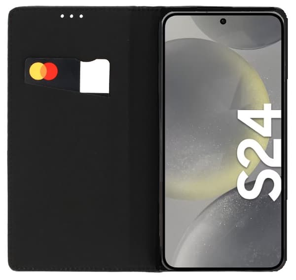 Smart Magneto Fodral Samsung Galaxy S24 Svart