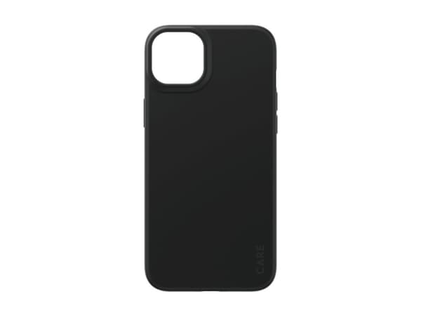 CARE by PanzerGlass - Baksidesskydd för mobiltelefon - termoplastisk polyuretan (TPU) - svart - för Apple iPhone 15 Plus