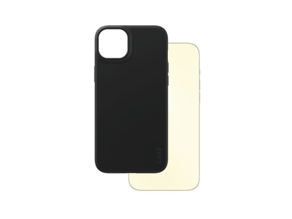 CARE by PanzerGlass - Baksidesskydd för mobiltelefon - termoplastisk polyuretan (TPU) - svart - för Apple iPhone 15 Plus