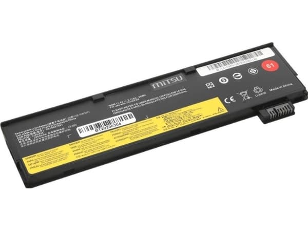 Bateria Mitsu Bateria SB10K97582 do Lenovo ThinkPad T470 T470 T570