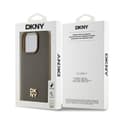 Miniatyrbild 8 av 8: DKNY iPhone 15/14 Plus Mobilskal Magsafe Läder Pattern Metal Logo