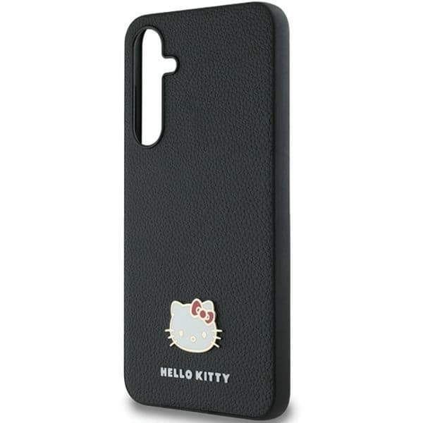Hello Kitty Galaxy A55 5G Mobilskal Metal Logo Kitty Head