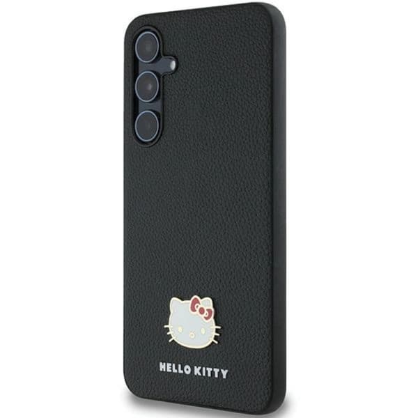 Hello Kitty Galaxy A55 5G Mobilskal Metal Logo Kitty Head