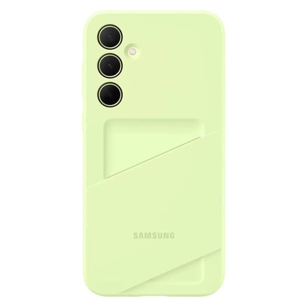 Samsung Galaxy A35 Mobilskal Korthållare - Grön