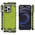 Miniatyrbild 2 av 7: iPhone 13 Pro Mobilskal Honeycomb Armor - Grön