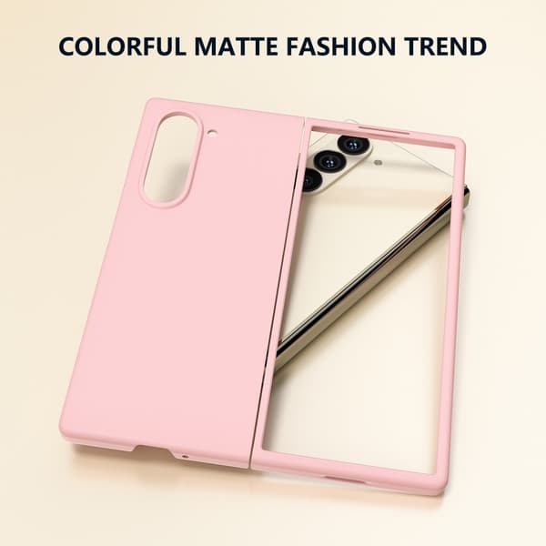 Hårdskal Gummerat Samsung Galaxy Z Fold 6 Rosa