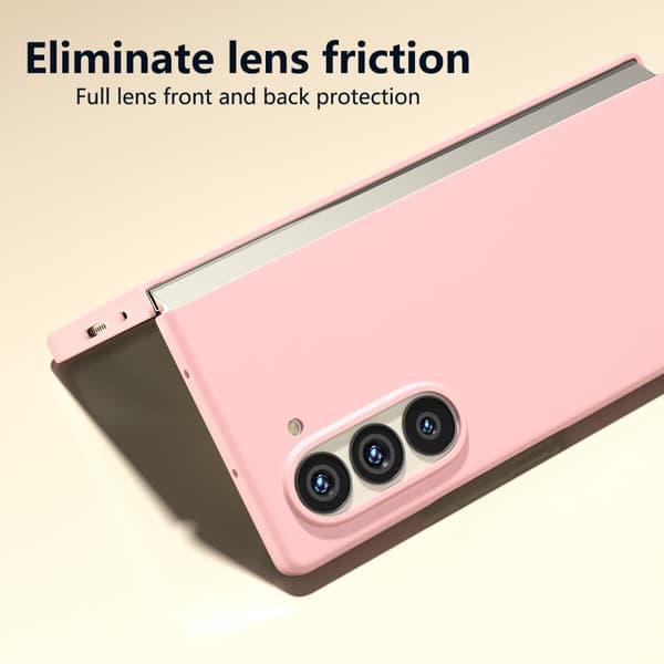 Hårdskal Gummerat Samsung Galaxy Z Fold 6 Rosa