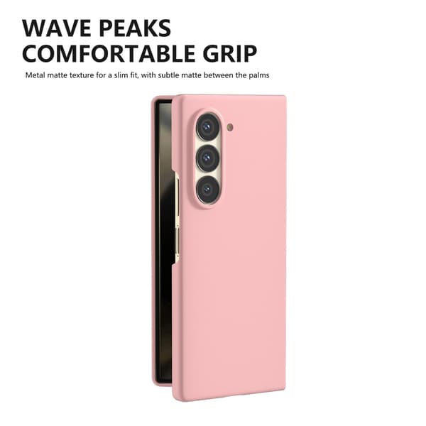 Hårdskal Gummerat Samsung Galaxy Z Fold 6 Rosa