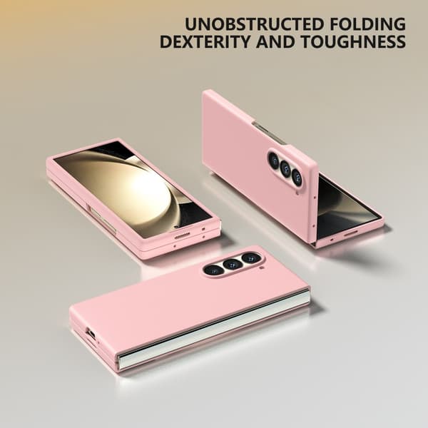 Hårdskal Gummerat Samsung Galaxy Z Fold 6 Rosa