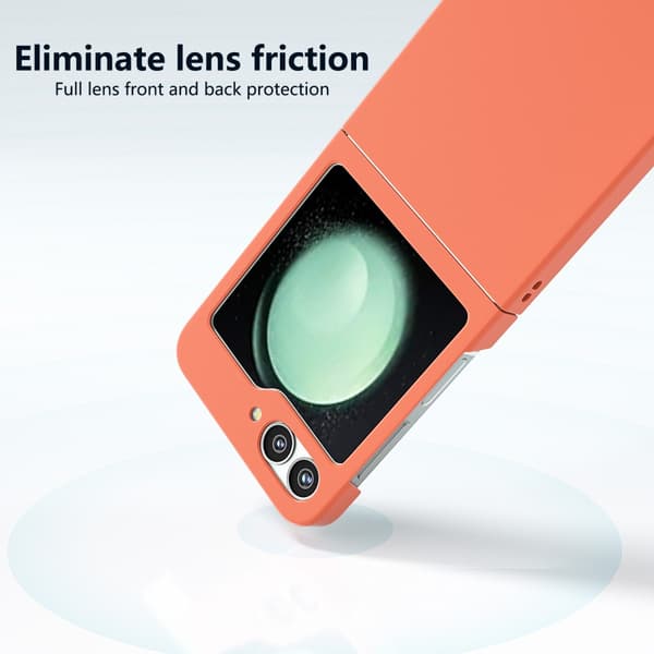 Hårdskal Gummerat Samsung Galaxy Z Flip 6 Orange