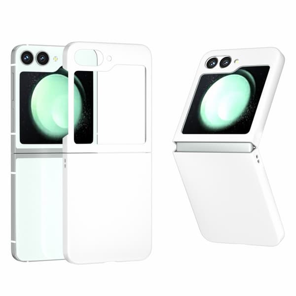 Hårdskal Gummerat Samsung Galaxy Z Flip 6 Vit