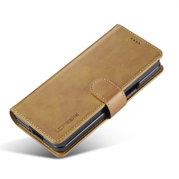 LC.IMEEKE Plånboksfodral Samsung Galaxy Z Fold 6 Cognac