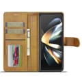 Miniatyrbild 2 av 7: LC.IMEEKE Plånboksfodral Samsung Galaxy Z Fold 6 Cognac