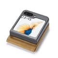 Miniatyrbild 3 av 8: LC.IMEEKE Plånboksfodral Samsung Galaxy Z Flip 6 Cognac