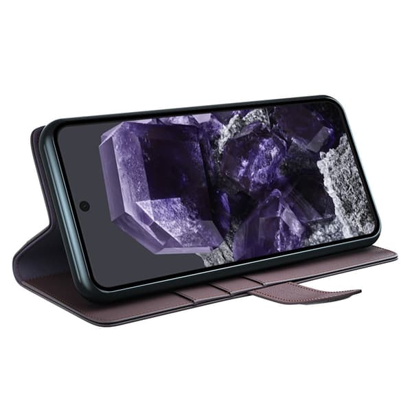 Äkta Läderfodral Google Pixel 8 Brun