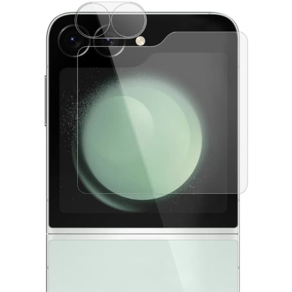 IMAK Härdat Glas Linsskydd+Bakskärmskydd Samsung Galaxy Z Flip 6