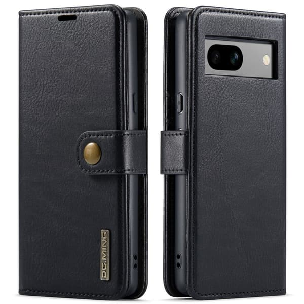 DG.MING 2-in-1 Magnet Wallet Google Pixel 8a Black