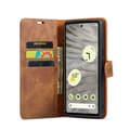 Miniatyrbild 2 av 8: DG.MING 2-in-1 Magnet Wallet Google Pixel 8a Cognac