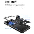 Miniatyrbild 10 av 10: Hybridskal Samsung Galaxy Z Flip 6 Ringhållare Svart
