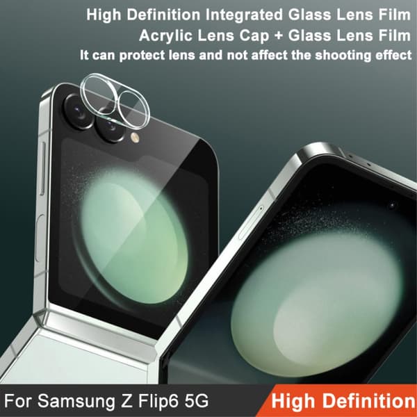 Imak Härdat Glas Linsskydd Samsung Galaxy Z Flip 6 Transparent