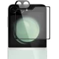 Miniatyrbild 5 av 6: IMAK Härdat Glas Linsskydd+Bakskärmskydd Samsung Galaxy Z Flip 6 Svart